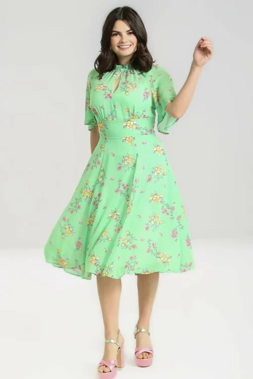 Clearance Adelina Dress Women Midi Dresses