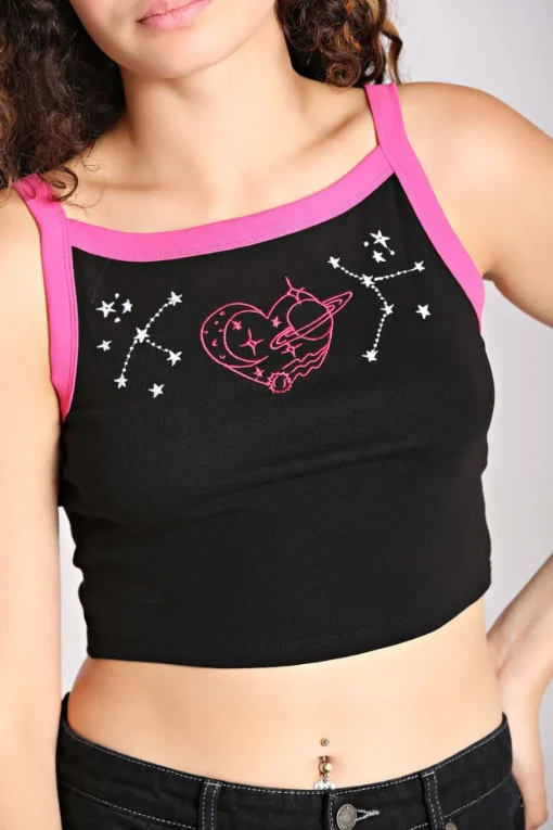Store Andromeda Crop Top Women Crop Tops