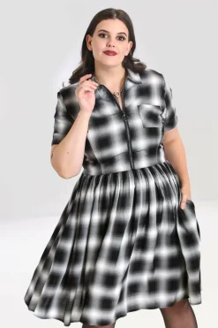 Fashion Avril Mid Dress Women Knee Dresses