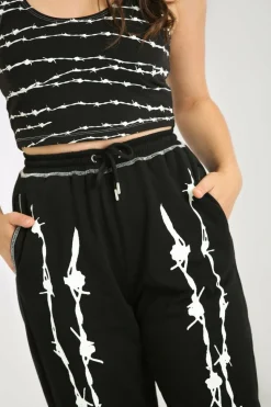Best Sale Barbed Wire Joggers Women Joggers