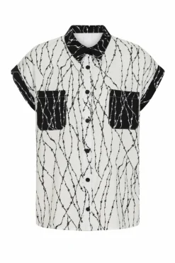 Store Barbed Wire Shirt Women Shirts