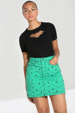 Hot Bat Mini Skirt Women Skirts
