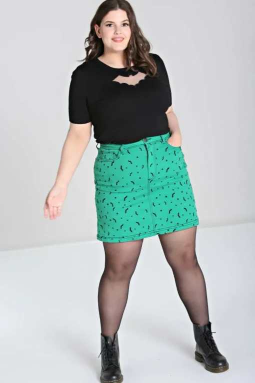 Hot Bat Mini Skirt Women Skirts