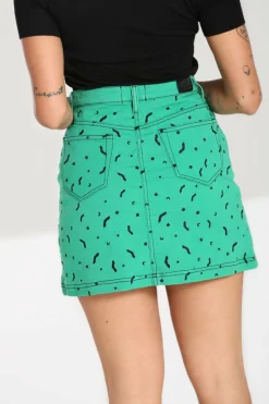 Hot Bat Mini Skirt Women Skirts