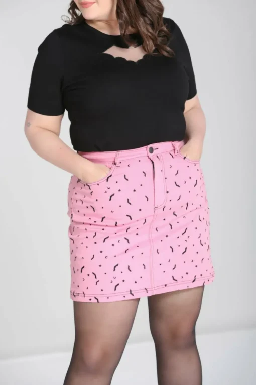 Hot Bat Mini Skirt Women Skirts