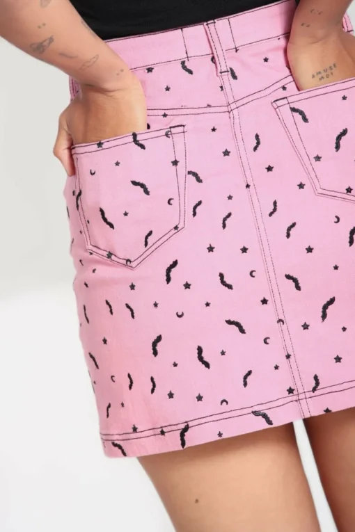 Hot Bat Mini Skirt Women Skirts