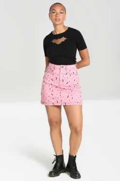 Hot Bat Mini Skirt Women Skirts