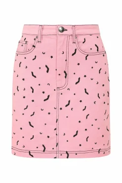 Hot Bat Mini Skirt Women Skirts