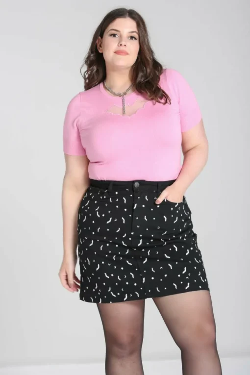 Hot Bat Mini Skirt Women Skirts