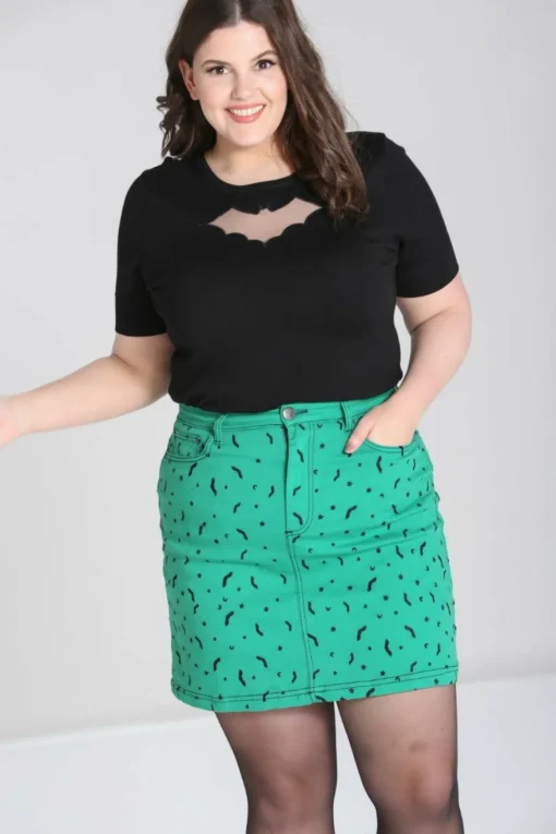 Hot Bat Mini Skirt Women Skirts