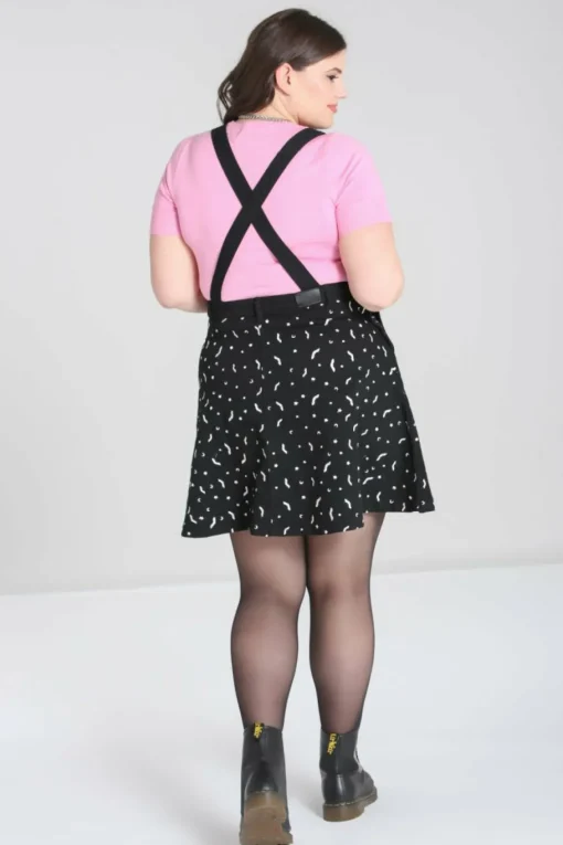 Sale Bat Pinafore Dress Women Mini Dresses