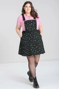 Sale Bat Pinafore Dress Women Mini Dresses