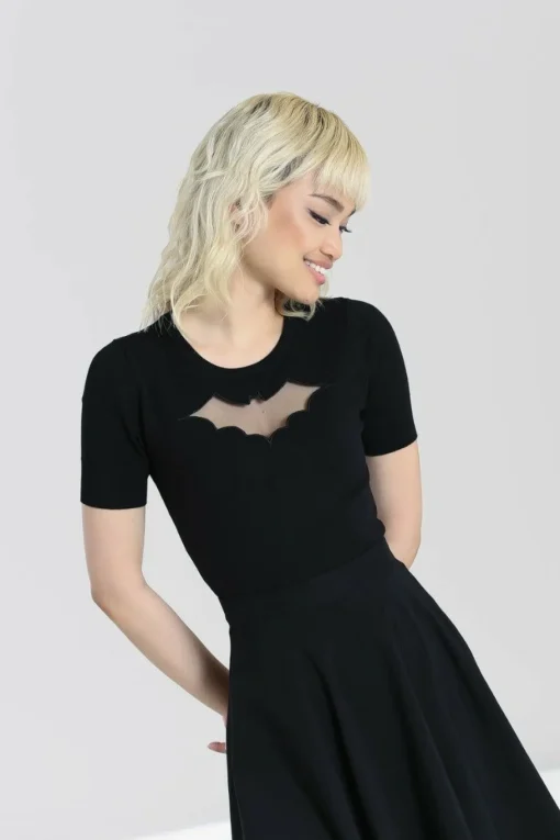 Store Bat Top Women Knitted Tops