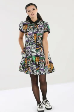 Sale Be Afraid Mini Dress Women Mini Dresses