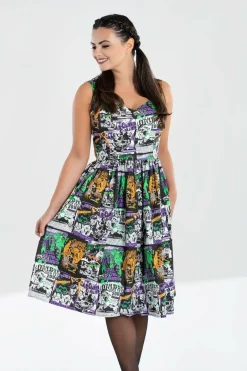 Shop Be Afraid 50'S Dress Women Midi Dresses