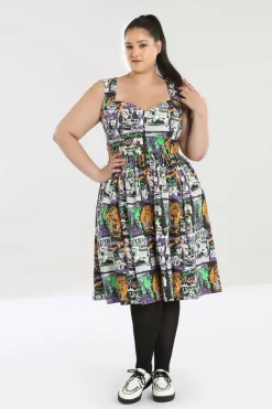 Shop Be Afraid 50'S Dress Women Midi Dresses