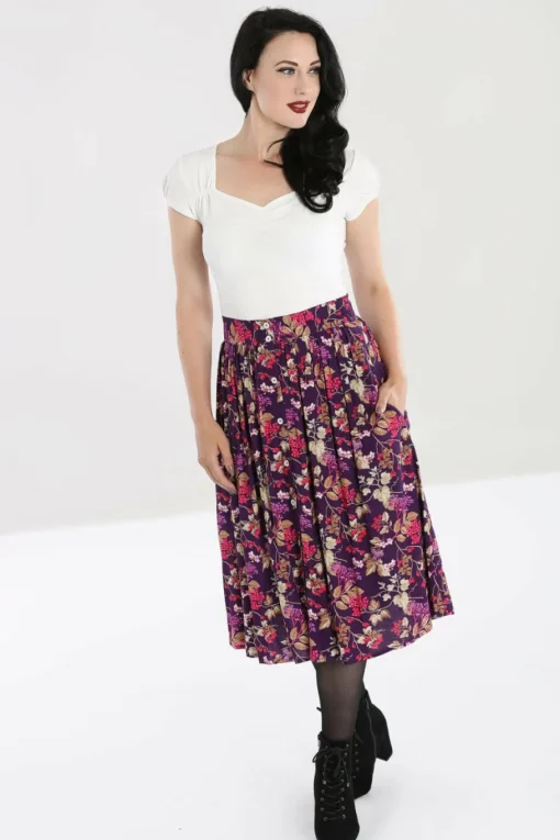 Shop Berry Crush Skirt Women Midi Skirts