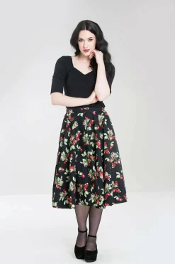 Clearance Cherie 50'S Skirt Women Midi Skirts