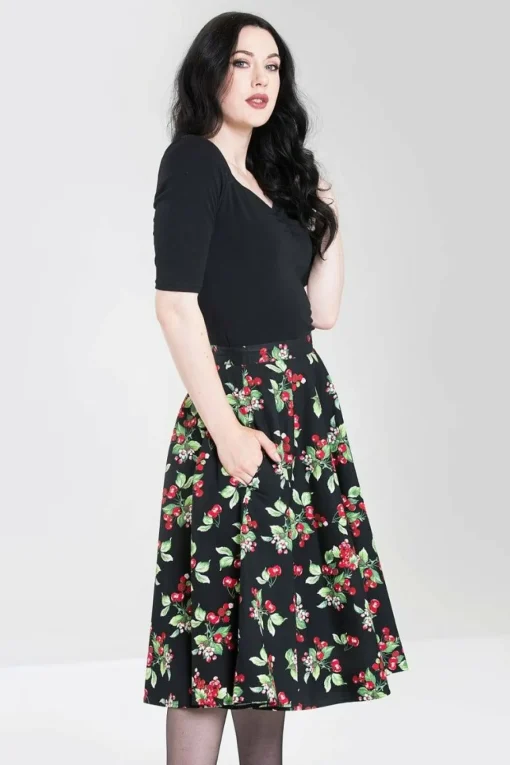 Clearance Cherie 50'S Skirt Women Midi Skirts