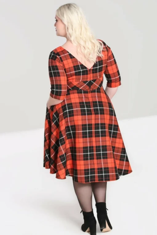 Store Clementine 50'S Dress Women Midi Dresses