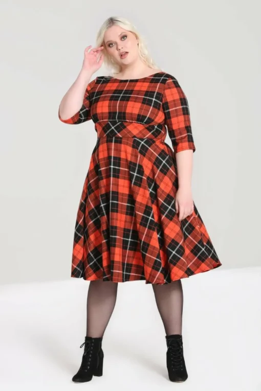 Store Clementine 50'S Dress Women Midi Dresses