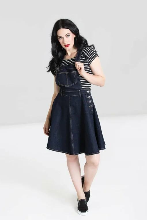 Online Dakota Pinafore Dress Women Dresses