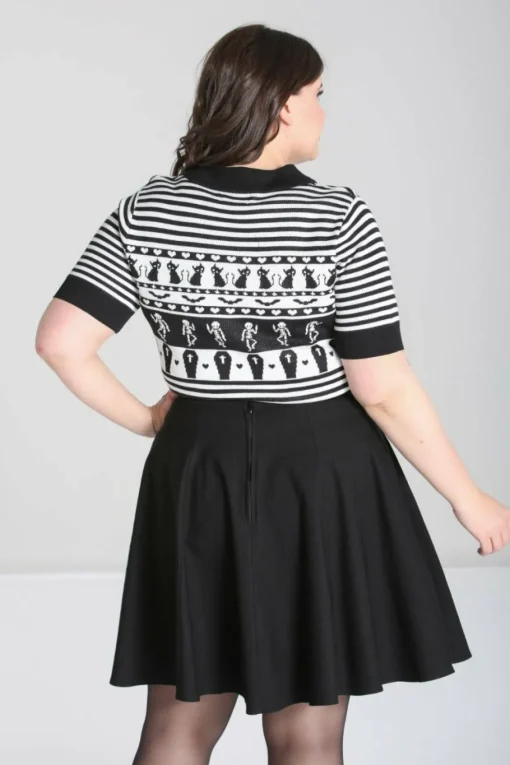 New Dance Macabre Top Women Knitted Tops