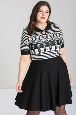 New Dance Macabre Top Women Knitted Tops