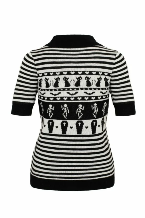 New Dance Macabre Top Women Knitted Tops
