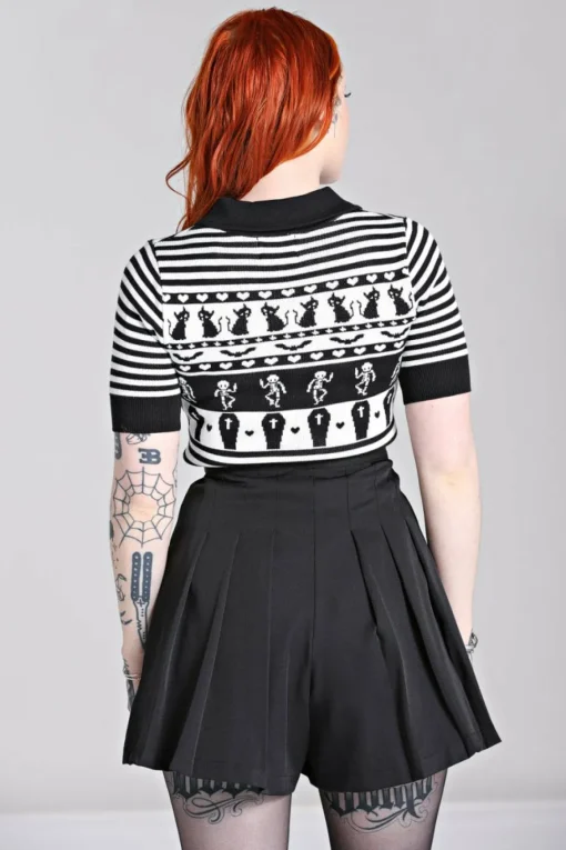 New Dance Macabre Top Women Knitted Tops