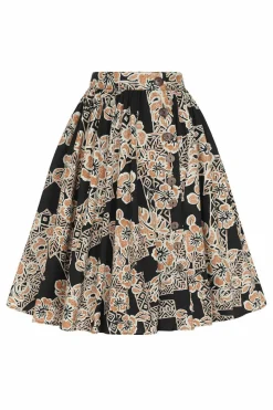 Clearance Dominique 50'S Skirt Women Midi Skirts