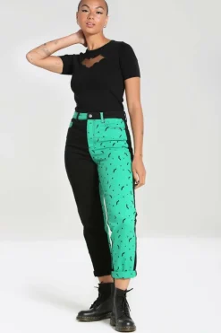 Hot Duo Bat Jeans Women Blouses