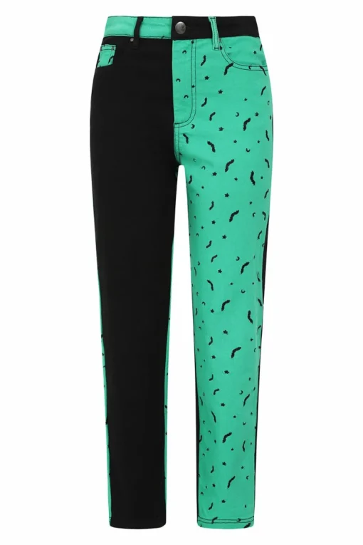 Hot Duo Bat Jeans Women Blouses