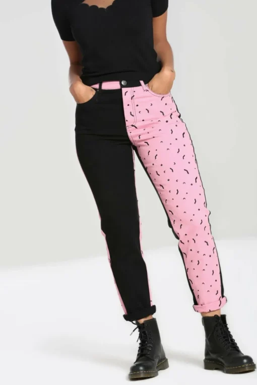 Hot Duo Bat Jeans Women Blouses