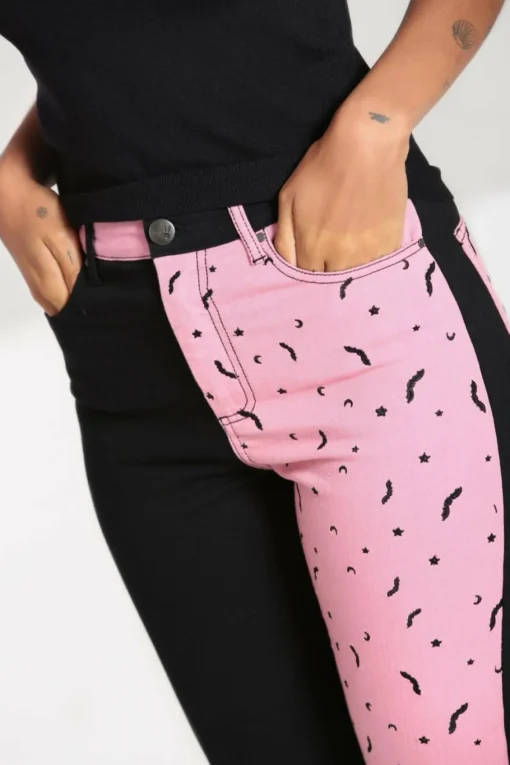 Hot Duo Bat Jeans Women Blouses