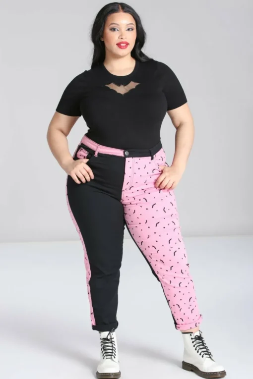 Hot Duo Bat Jeans Women Blouses
