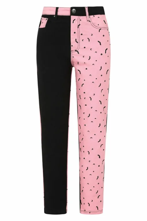 Hot Duo Bat Jeans Women Blouses