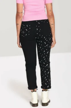 Hot Duo Bat Jeans Women Blouses