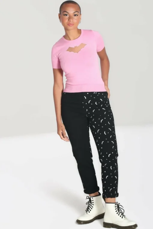 Hot Duo Bat Jeans Women Blouses