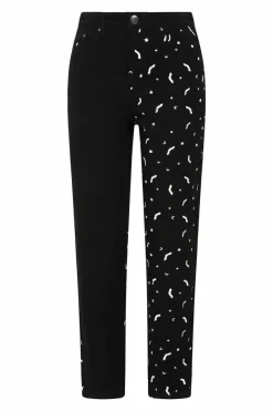 Hot Duo Bat Jeans Women Blouses
