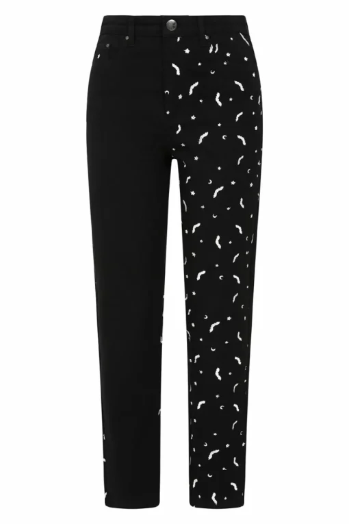 Hot Duo Bat Jeans Women Blouses