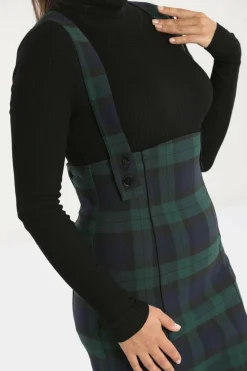 Fashion Evelyn Pinafore Skirt Women Knee Skirts