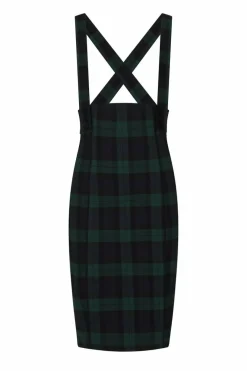 Fashion Evelyn Pinafore Skirt Women Knee Skirts
