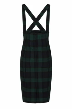 Fashion Evelyn Pinafore Skirt Women Knee Skirts