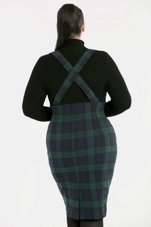 Fashion Evelyn Pinafore Skirt Women Knee Skirts