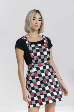 Store Ginberry Pinafore Dress Women Mini Dresses