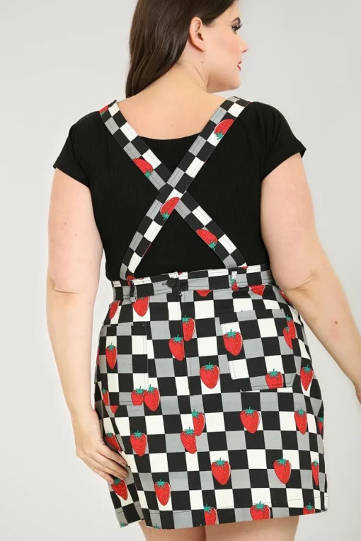 Store Ginberry Pinafore Dress Women Mini Dresses