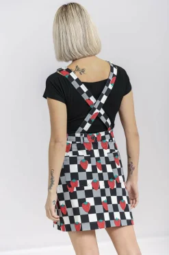 Store Ginberry Pinafore Dress Women Mini Dresses