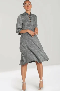 Fashion Haze Mid Dress Women Knee Dresses
