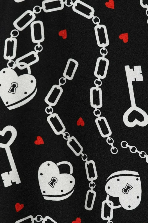 New Heart Lock Mini Skirt Women Mini Skirts